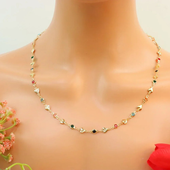 "New Beautiful Design Necklace Chain for Women/Girls, Gift, N572 - Picture 7 of 10